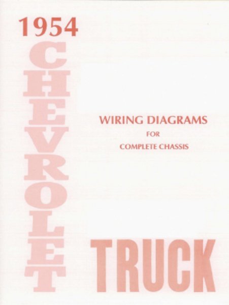 1954 Chevrolet Truck All Models Wiring Diagrams Manual