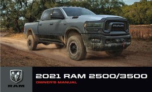 2021 Dodge Ram 2500/3500 Truck Owner's Manual