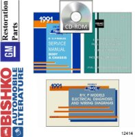 1991 Chevrolet RVP Series Truck Shop Service Repair Manual PDF sample image