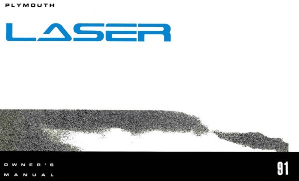 1991 Plymouth Laser Owner's Manual