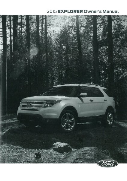 2015 Ford Explorer Owner's Manual