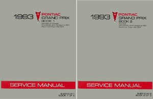 1993 Pontiac Grand Prix Factory Shop Service Manual