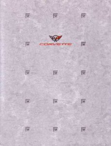 1997 Chevrolet Corvette Sales Literature