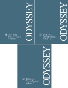 2011–2012 Honda Odyssey Factory Shop Service Manual