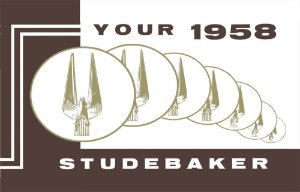 1958 Studebaker All Models Owner's Manual