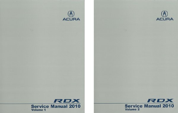 2010 Acura RDX Factory Shop Service Manual