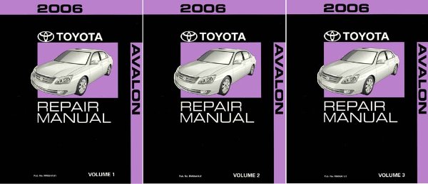 2006 Toyota Avalon Factory Shop Service Manual