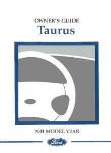 2001 Ford Taurus Owner's Manual