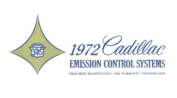 1972 Cadillac All Models Owner's Manual
