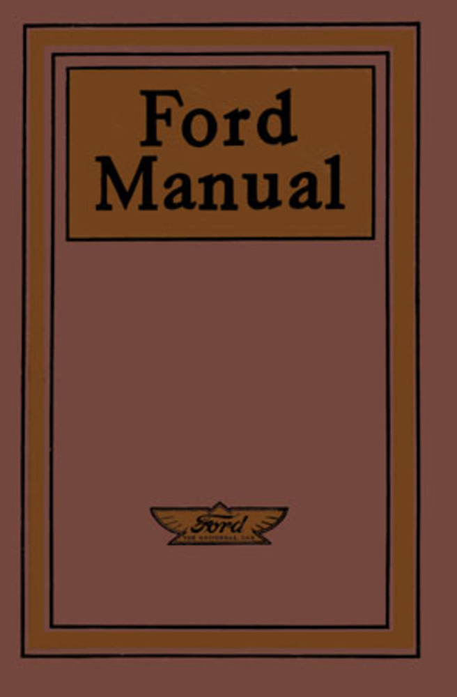 1909–1915 Ford All Models Owner's Manual