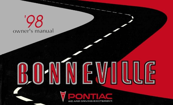 1998 Pontiac Bonneville Owner's Manual