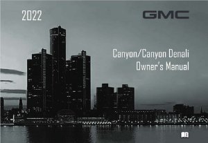 2022 GMC CANYON Owner's Manual