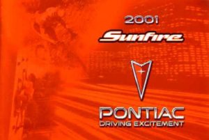 2001 Pontiac Sunfire Owner's Manual