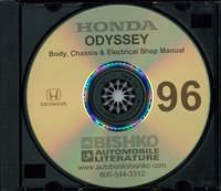 1996 HONDA ODYSSEY Body, Chassis & Electrical Service Manual sample image