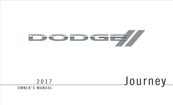 2017 Dodge Journey Owner's Manual
