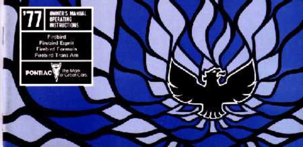1977 Pontiac Firebird Owner's Manual
