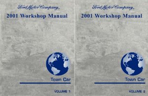 2001 Lincoln Town Car Factory Shop Service Manual