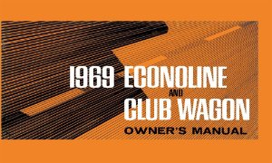 1969 Ford Econoline & Club Wagon Owner's Manual