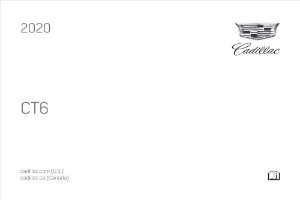 2020 Cadillac CT6 Owner's Manual