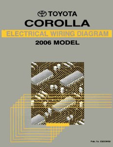 2006 Toyota Corolla Wiring Diagrams Manual