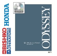 1996 Honda Odyssey Shop Service Repair Manual PDF sample image
