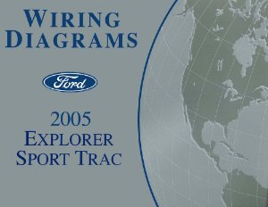 2005 Ford Truck Explorer Sport Trac Wiring Diagrams Manual