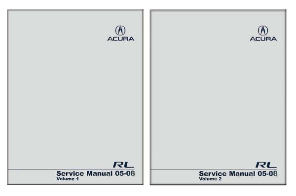 2005–2008 Acura RL Factory Shop Service Manual
