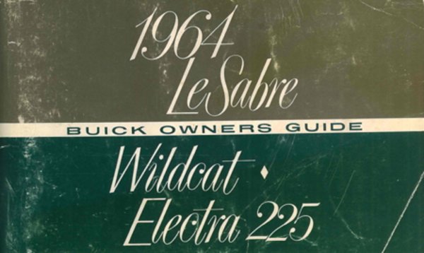 1964 Buick Electra, LeSabre, Wildcat Owner's Manual
