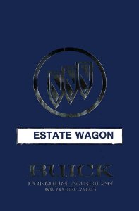 1990 Buick Estate Wagon Owner's Manual