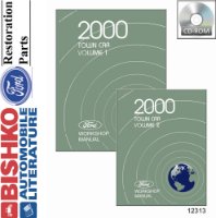 2000 Lincoln Town Car Factory Shop Service Manual sample image