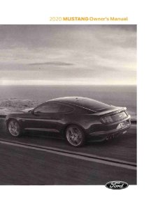 2020 Ford Mustang Owner's Manual