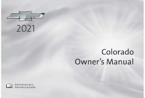2021 Chevrolet COLORADO Owner's Manual