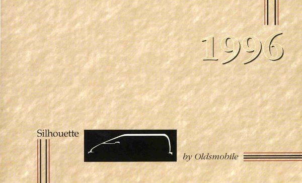 1996 Oldsmobile Silhouette Owner's Manual