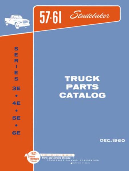 1957–1963 Studebaker Truck Parts Book