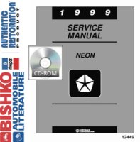 1999 Chrysler Neon Factory Shop Service Manual sample image
