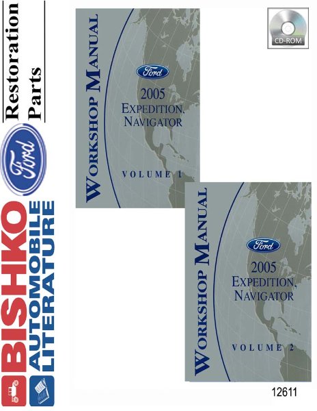 2005 Ford Truck Expedition, Navigator Factory Shop Service Manual