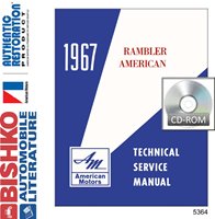 1967 AMC AMERICAN Body, Chassis & Electrical Service Manual sample image