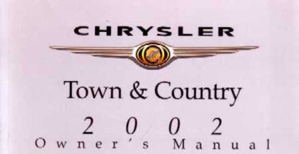 2002 Chrysler Town & Country Owner's Manual
