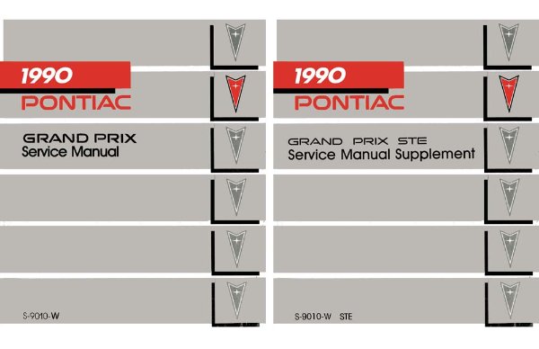 1990 Pontiac Grand Prix Factory Shop Service Manual