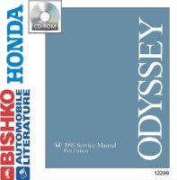 1995 Honda Odyssey Factory Shop Service Manual sample image