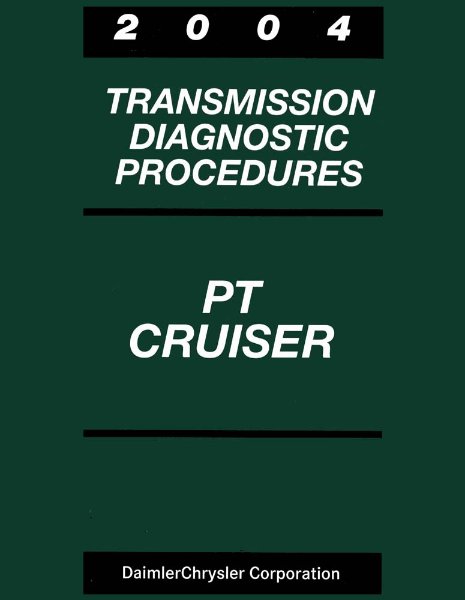 2004 Chrysler PT Cruiser Factory Shop Service Manual