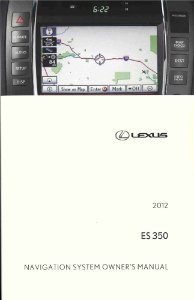 2012 Lexus ES 350 Owner's Manual