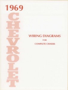 1969 Chevrolet Belaire, Caprice, Impala Wiring Diagrams Manual