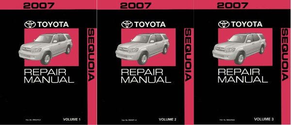 2007 Toyota Sequoia Factory Shop Service Manual