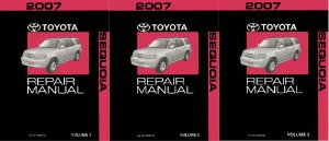 2007 Toyota Sequoia Factory Shop Service Manual