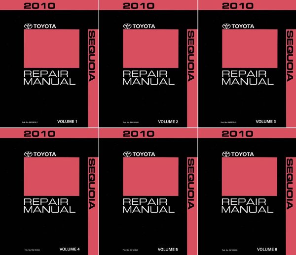 2010 Toyota Sequoia Factory Shop Service Manual