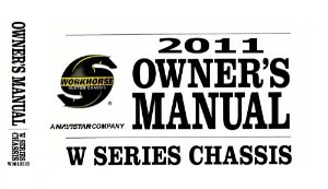 2011 Workhorse LF72, W42, W62 Owner's Manual