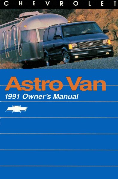 1991 Chevrolet Astro Owner's Manual