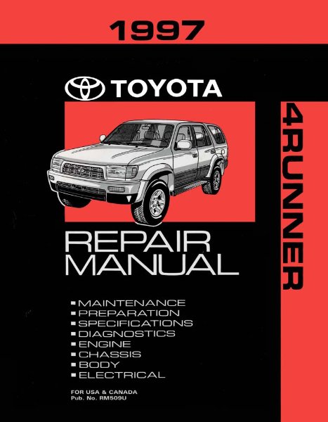 1997 Toyota 4-Runner Factory Shop Service Manual