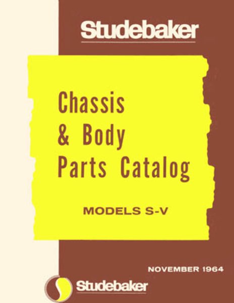 1965–1966 Studebaker S-V Parts Book